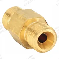 UNIWELD Hose Coupling: A LH to A LH (MPN HCC40). Key specifications — Hose Fitting Size: A; Manufacturer Part Number: HCC40; For Use With: Acetylene; Hose Connection Type: A LH to A LH; Brand: UNIWELD.