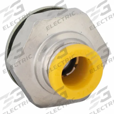 PARKER Push-Fit Adapter Fitting: 4 mm OD x 1/8 in Pipe Size, Push-to-Connect x BSPP - Nickel-Plated Brass Tube Fittings