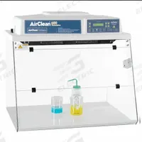 AIRCLEAN SYSTEMS Ductless Chemical Workstation: AC600, 48 in Overall Wd, 41 in Overall Ht, Clear (MPN AC648TAS). Key specifications — Assembly: Fully Assembled; Brand: AIRCLEAN SYSTEMS; Base/Stand Included: Yes; Blower Included: Yes; Work Surface Included: Yes.