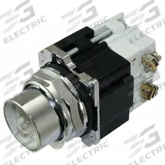 EATON Pilot Light: 30 mm Panel Mounting Size, No Lens Included, Incandescent, 10250T Series (MPN 10250T221N). Key specifications — Lens Color: No Lens Included; Series: 10250T; Brand: EATON; Includes Push-To-Test: Push-To-Test Included.