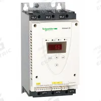 SCHNEIDER Soft Start: 208-600V AC, 32 A Output Current, With Bypass, IP20/NEMA 1, 60/50 Hz, 110V AC (MPN ATS22D32S6U). Key specifications — attr1380771: 110V AC; attr1380759: ATS22D32S6U.