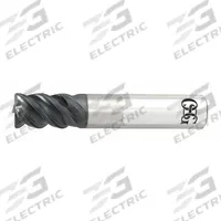 OSG Square End Mill: Carbide, TiAlN Coated, 3 Flute, 1" Mill Dia, 1-1/2" LOC, 4" OAL (MPN HP460-1000)