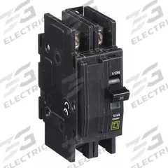 SQUARE D Miniature Circuit Breaker: 35 A, 120/240V AC, Single Phase, 10kA at 120/240V AC, 2 Poles (MPN QOU235). Key specifications — Phase: Single; Amps: 35 A; AC Voltage Rating: 120/240V AC; Max. AIR Rating: 10kA at 120/240V AC; For Use With: Heating; Brand: SQUARE D.