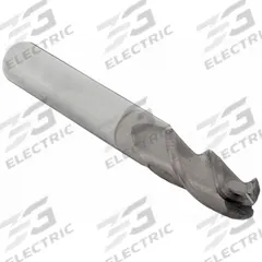 APPROVED VENDOR Ball End Mill: Carbide, TiCN Coated, 3 Flute, 5/32" Mill Dia, 9/16" LOC, 2" OAL (MPN 222-001092)