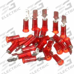3M Wire Disconnect: Male Tab, Red, Nylon, Full Coverage, 22 AWG – 18 AWG Wire Size, 600 V Max Volt (MPN MNG18-187DMK). Key specifications — Brand: 3M; Manufacturer Part Number: MNG18-187DMK.