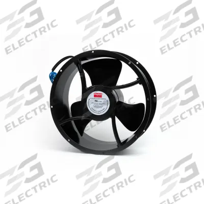 Dayton Axial Fan: 10 in Dia, 3 1/2 in Dp, IP33, Aluminum, 120V AC - Standard Round Axial Fans