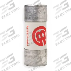 Semiconductor Fuse: FWP Series, Fast-Acting, 50 A, 700 V AC, 700 V DC DC Volt Rating, Non-Indicating (MPN FWP-50A22F). Key specifications — Series: FWP; Brand: BUSSMANN; Voltage Type: AC/DC.