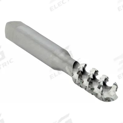 CHICAGO-LATROBE Spiral Flute Tap: #8-32 UNC, H3 / 2B, 3 Flute, Bottoming Chamfer - General Purpose Spiral-Flute Taps