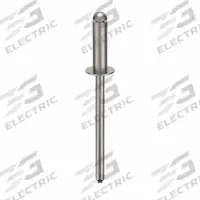 Blind Rivet,1 9/11" L,0.155" dia,PK500: Inch, 1 13/16 in Overall Lg, 17/32 in Body Lg, Dome, 500 PK (MPN SSD56SSBS201). Key specifications — Brand: POP AVDEL.