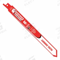 DIABLO Reciprocating Saw Blade: 20 Teeth per Inch, 8 in Blade Lg, 0.05 in Blade Thick, 1 in Blade Wd (MPN DS0820CF). Key specifications — attr1109198: 20; attr1109200: Rigid for Straight Cuts; attr1109201: Straight; attr1109209: DIABLO.