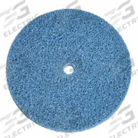 NORTON Unitized Wheel: 3 in Dia x 1/4 in W, 1/4 in Arbor Hole, Aluminum Oxide, Medium, Medium (5) (MPN 66254414832). Key specifications — Series: Bear-Tex Vortex Rapid Blend; Brand: NORTON.