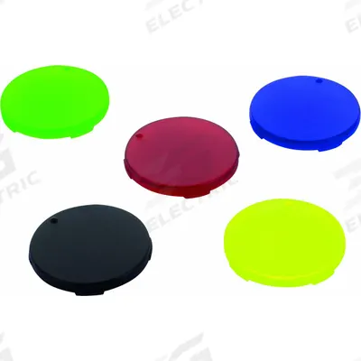 MURRELEKTRONIK Push Button Cap: 22 mm_30 mm Panel Size, Illuminated - Heads for Push Buttons
