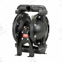 ARO Diaphragm Pump: Aluminum Body, 1 in, NPT Connection, 35 gpm, 270 ft Max. Head, PTFE Valve (MPN 66610A-344-C). Key specifications — Brand: ARO; Seat Material: PP; Check Valve Material: PTFE; Diaphragm Material: PTFE w/ Santoprene Backing.