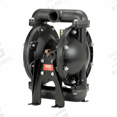 ARO Diaphragm Pump: Aluminum Body, 1 in, NPT Connection, 35 gpm, 270 ft Max. Head - Aluminum Housing AODD Pumps