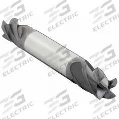 APPROVED VENDOR Square End Mill: Carbide, AlTiN Coated, Double End, 4 Flute, 1/4" Mill Dia, 1/2" LOC (MPN 236-001085)