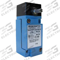 HONEYWELL Plug-In Limit Switch: Roller Lever, Metallic, Momentary, Plug-In, HDLS, Screw Terminals (MPN LSP1A). Key specifications — Brand: HONEYWELL; Manufacturer Part Number: LSP1A; Action: Momentary; Actuator Style: Rotary Lever; Differential Travel: 3°; Overtravel: 66°; Pretravel: 9°; Series: HDLS.