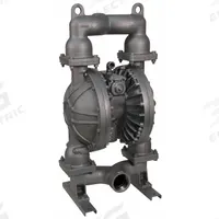 DAYTON Double Diaphragm Pump: Cast Iron Body, 3 in, NPT Connection, 215 gpm, 231 ft Max. Head (MPN 22A601). Key specifications — Brand: DAYTON; Seat Material: Santoprene; Check Valve Material: Santoprene.