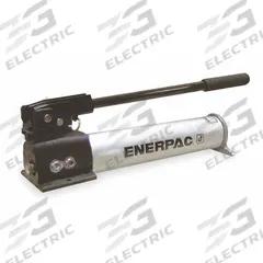 ENERPAC Hydraulic Hand Pump: 2 Stages, Single Acting, 200 psi Max. Pressure 1st Stage (MPN P392ALSS). Key specifications — Brand: ENERPAC; Cylinder Compatibility: Single Acting.
