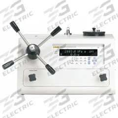 FLUKE Electronic Deadweight Tester: Electronic Deadweight Tester, Battery, Power Supply, RS-232, ISO (MPN 6531-20M). Key specifications — Includes: Power Supply; Power Source: Battery; Pressure Measurement Accuracy: +/-0.02% of Reading; Brand: FLUKE.