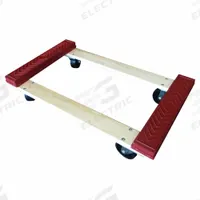 APPROVED VENDOR General Purpose Dolly: 1,000 lb, Red, 30 in L x 18 in W x 6 in H Deck, (4) Swivel (MPN 48J070). Key specifications — Brand: APPROVED VENDOR; Color: Red; Caster/Wheel Configuration: (4) Swivel; Lip Type: Flush; With Tow Eye: No.