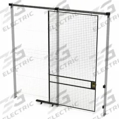 HUSKY RACK & WIRE Slide Door: 10 ft H x 5 ft W x 1 3/4 in D, Black, Powder-Coated (MPN V540510). Key specifications — attr1283297: Powder-Coated; attr1283316: Steel; attr1283313: Yes; attr1283333: HUSKY RACK & WIRE.