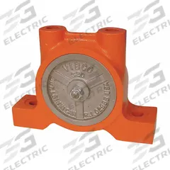 VIBCO Pneumatic Vibrator: 380 lbf, 11,000 vpm, 1/4 in NPT, BV, 79 dBA, Cast Iron, Continuous (MPN BV-250). Key specifications — attr671163: 79 dBA; attr671170: 380 lbf @ 80 psi; attr671165: 10,500 vpm @ 60 psi; attr671184: 1/4 in; attr671185: NPT; attr671192: NPT; attr671193: 1/4 in; attr671175: VIBCO.