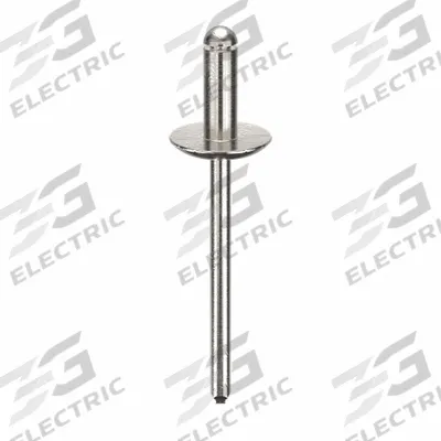 APPROVED VENDOR Blind Rivet,1.738" L,0.156" dia,PK500: Inch, 1 47/64 in Overall Lg, 13/32 in Body Lg - Large Flange Blind Rivets