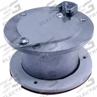 AMERICAN GARAGE DOOR SUPPLY Latching Exhaust Port: Aluminum, For 2 in Door Thick - Max (MPN EL52). Key specifications — Brand: AMERICAN GARAGE DOOR SUPPLY; Includes: Mounting Hardware; Material: Aluminum.