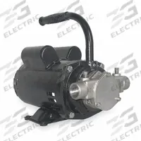 DAYTON Utility Pump: 115/230V AC, 80 ft Max head, 3/4 in FNPT, 3/4 in FNPT, 5,000 SUS Max. Viscosity (MPN 3ACC5). Key specifications — Nameplate Voltage: 115/230V AC; Impeller Material: Buna-N; Brand: DAYTON.