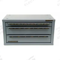 HUOT Reamer Dispenser: 28 Compartments (MPN 13430). Key specifications — attr1302018: HUOT.