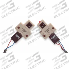 OMRON Photoelectric Sensor Set: Non-Terminated Cable, 5-24V DC, NPN (MPN EE-SPW-411). Key specifications — DC Supply Voltage Rating: 5-24V DC; Brand: OMRON.
