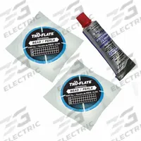 TRU-FLATE Tire Repair Kit: Tire Repair Kit, Truck Tires, 0.30 oz Cement/(2) Universal Patches (MPN 13-230). Key specifications — Product Type: Tire Repair Kit; Compatible Tire Type: Truck Tires; Brand: TRU-FLATE; Includes: (2) Universal Patches.