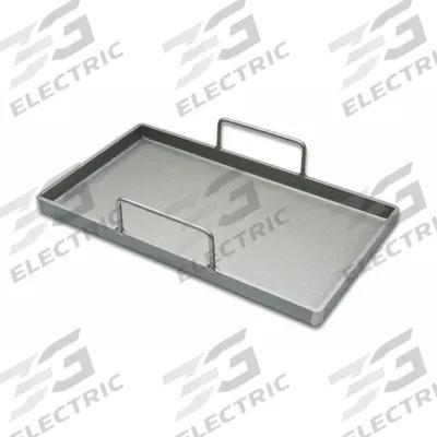 CROWN VERITY Removable Griddle Plate: Steel, 20 1/2 in Overall Wd, 12 in Overall Dp - Removable Cooking Surfaces & Trays