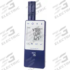 TRACEABLE Carbon Dioxide Meter: Bluetooth, Gas Analyzers for Carbon Dioxide, Carbon Dioxide, 6526. Key specifications — Manufacturer Part Number: 6526; Brand: TRACEABLE; Calibration Certificate Type: NIST; Digital Display Screen Type: LCD; Features: Connect to your Data Via Smartphone, Tablet or PC Using TraceableLIVE Wireless Capability*; Includes: Wall Mount; PPM Accuracy: 5% of Reading (+1 Digit (Carbon Dioxide)); Power Source: Battery.
