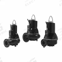 GRUNDFOS Sewage Ejector Pump: Cast Iron, Three Phase, 7 1/2 hp, 230 to 460V AC, 53.81 ft Max. Head (MPN 99030149). Key specifications — Impeller Material: Cast Iron; Rated Voltage: 230 to 460V AC; Hazardous Location Class: Not Rated; Brand: GRUNDFOS; Discharge Orientation: Horizontal; Switch: Not Included.