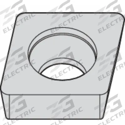 WIDIA Diamond Turning Insert: CCMW21505 - Diamond Indexable Turning Inserts