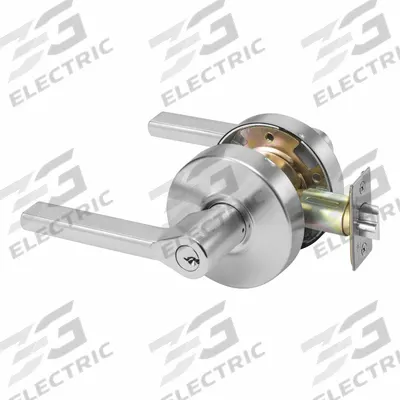ASSA ABLOY ACCENTRA Cylindrical Lockset: Classroom Lever Locksets, Chrome