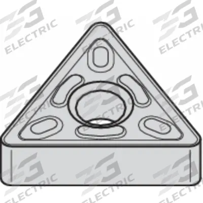 WIDIA Triangle Turning Insert: TNMG4324P - Triangle (T) Indexable Turning Inserts