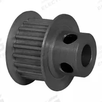 DAYTON Timing Pulley: Modified Curvilinear, Fixed, For GT Timing Belt Section, For 9 mm Belt Wd (MPN 20-3P09-6FA3). Key specifications — Brand: DAYTON; Finish: Clear Anodized; For Belt Series: Powerhouse®.