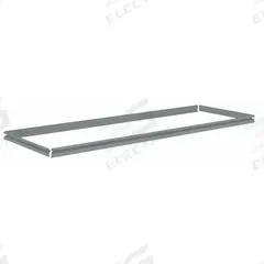 TENNSCO Shelf: 60 in x 24 in, 750 lb Load Capacity, Gray, Shelf (MPN ZBES-6024). Key specifications — Includes: (4) Beams; Shelf Configuration: Single Straight; Color: Gray; Frame Material: Steel; Brand: TENNSCO; Frame Finish: Zinc Plated; Product Type: Shelf.