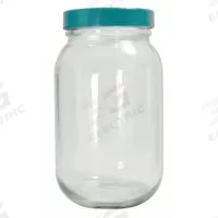 APPROVED VENDOR Chemical/Reagent Bottle: 1.92 L, 83-400, Colorless, 6 Bottles, 124 mm Body Dia (MPN GLC-05729). Key specifications — Brand: APPROVED VENDOR; Graduated: No; Pre-Cleaned: None; Body Color: Colorless; Screw Closure Size: 83-400.
