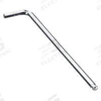 EKLIND Hex Key: 1 Ball Ends, 10 mm Tip Size, Metric, Long, Alloy Steel, Chrome, 1 35/64 in Handle Lg (MPN 19720). Key specifications — attr1205521: EKLIND; attr1205526: Chrome.