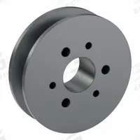 APPROVED VENDOR V-Belt Pulley: 3V250, 1 Groove, 2.5 in OD, Bushed Bore, JA, For 3V/3VX Belt Section (MPN 13V250JA). Key specifications — Pulley Industry Number: 3V250; Pitch Diameter: 2.5 in (3V); For Belt Section (broad, with similar types): 3V or 3VX.