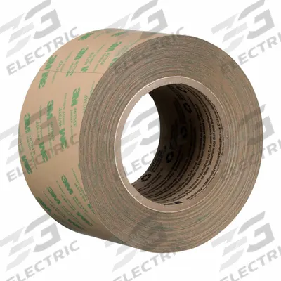 3M Transfer Tape: 3 in Wd, 60 yd Lg, 2.3 mil Thick, Polycoated Kraft Paper - General Purpose Adhesive Transfer Tape