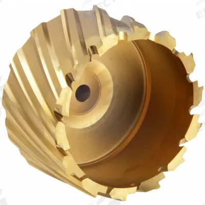 SLUGGER BY FEIN Annular Cutter: 2 7/16 in Cutter Dia, 1 in Max Cutting Dp, TiN - High-Speed Steel Annular Cutters for General Cutting