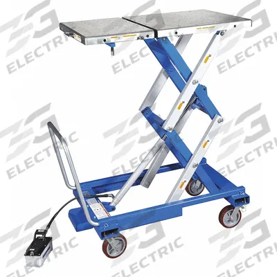 OTC Vehicle Lift: Powertrain Scissor Lift, Hydraulic, 0.88 ton Load Capacity - Powertrain Scissor Lifts
