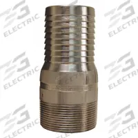 DIXON VALVE & COUPLING Barbed Hose Fitting: For 1 1/4 in Hose I.D., Hose Barb x NPT, Male x Male (MPN RST15). Key specifications — Fitting Connection Type: Hose Barb x NPT; Fitting Gender: Male x Male; Nipple Grip Type: No Knurl; Brand: DIXON VALVE & COUPLING.
