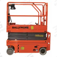 BALLYMORE Mobile Personnel Lift: Battery, Drivable, 32 ft Elevated Platform Ht, 90 in x 44 in (MPN DSL-32). Key specifications — Brand: BALLYMORE; Features Included: Platform Extension.