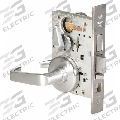 BEST Door Lockset: Office Lever Locksets, Chrome, ADA Compliant
