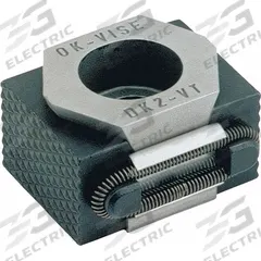 MITEE-BITE Single Wedge OK Vise Clamp: Serrated Face, 5/16"-18 Bolt (MPN 47115). Key specifications — Manufacturer Part Number: 47115; Brand: MITEE-BITE PRODUCTS INC.